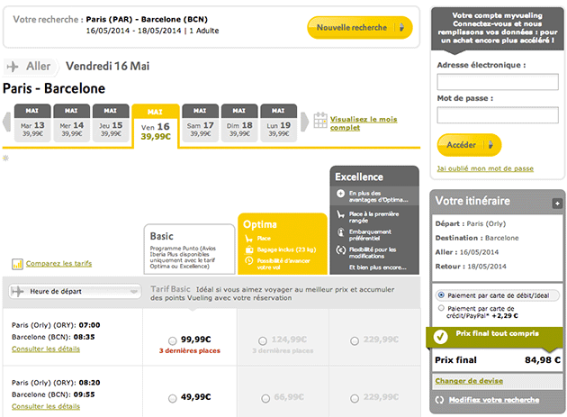 prix-vueling-paris-barcelone